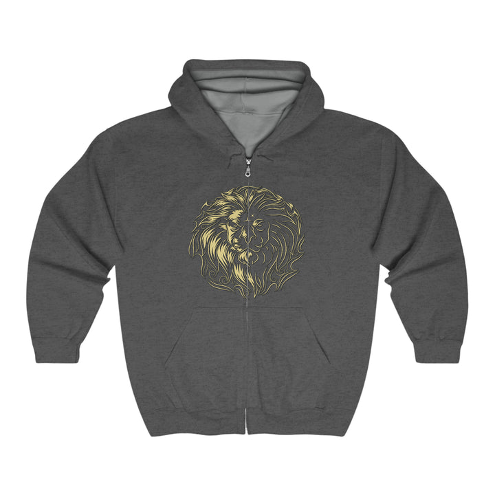 Written in the Stars Unisex Full Zip Hooded Sweatshirt - Leo