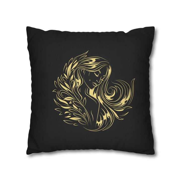 Virgo Acrostic Poem Pillow Cover