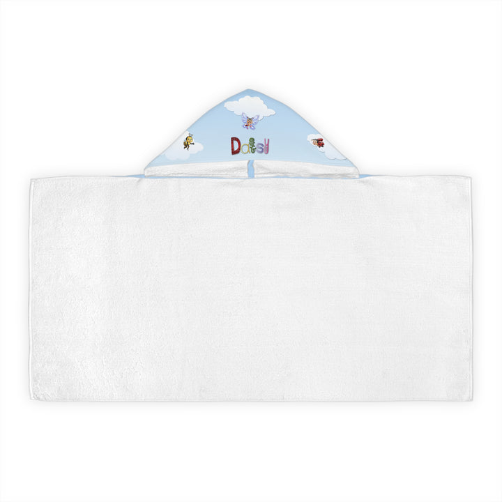 Namesakes Youth Hooded Towel - Flowers and Insects