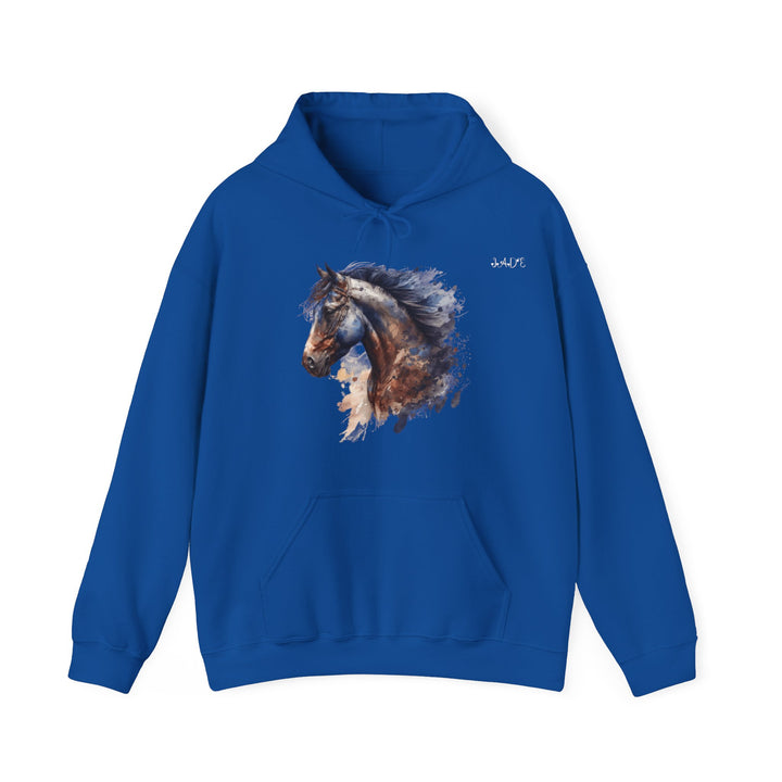 Namesakes, Personalized Acrostic Name Hoodie with Horse Graphic