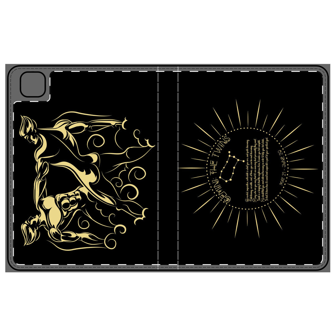 Gemini Acrostic Poem Elegant Tablet Folio Case