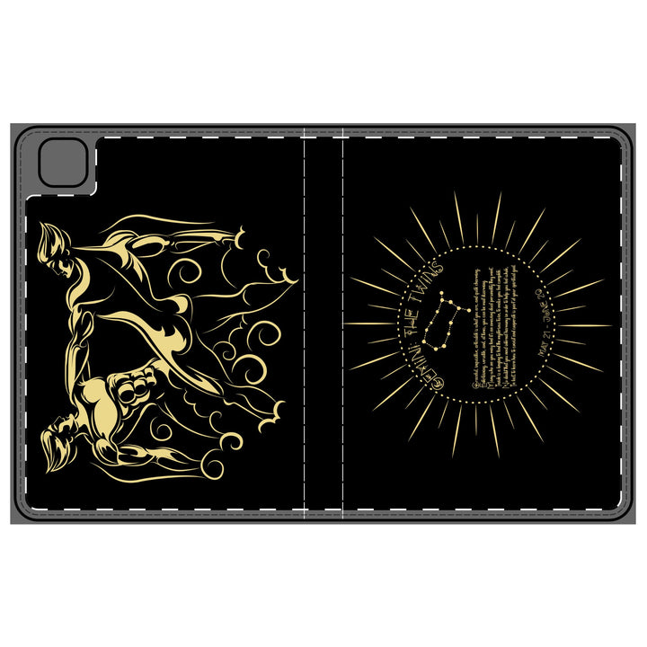 Gemini Acrostic Poem Elegant Tablet Folio Case