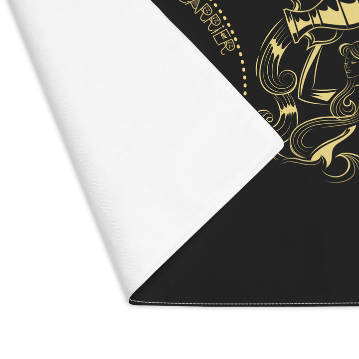 Aquarius Acrostic Poem Charming Celestial Placemat