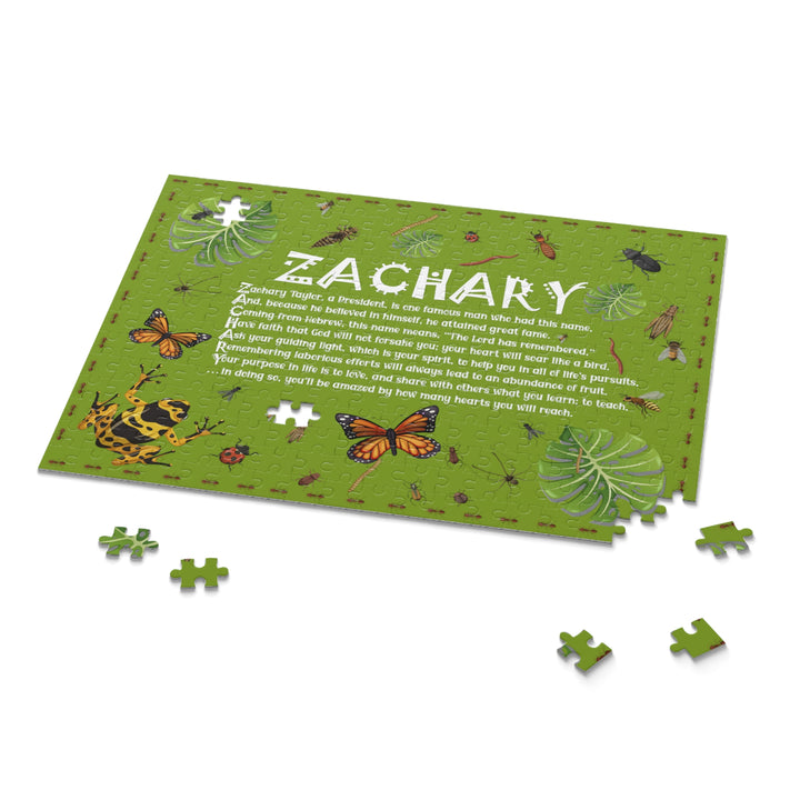 Namesakes Personalized Acrostic Name Puzzle Insect Design