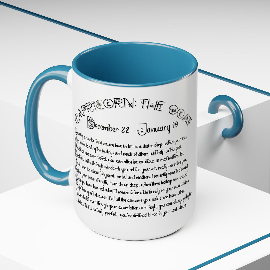 Capricorn Two-Tone Coffee Mugs - 15oz