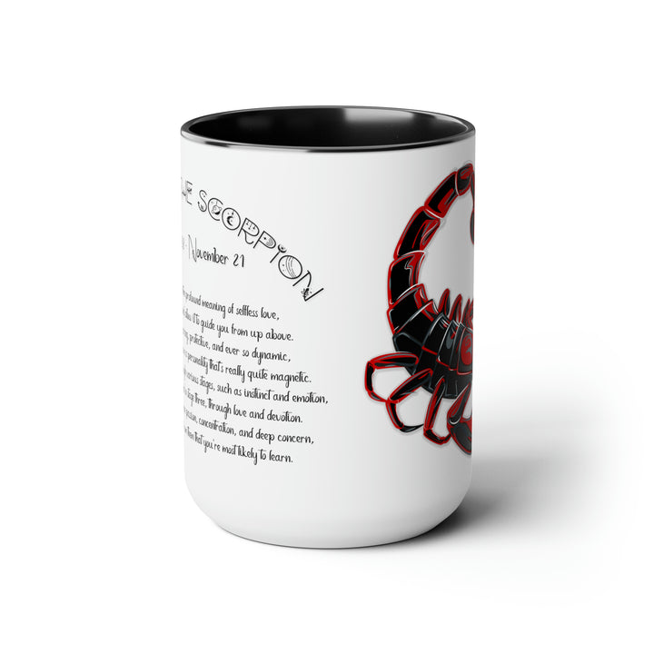 Written in the Stars Two-Tone Coffee Mugs - 15oz - Scorpio