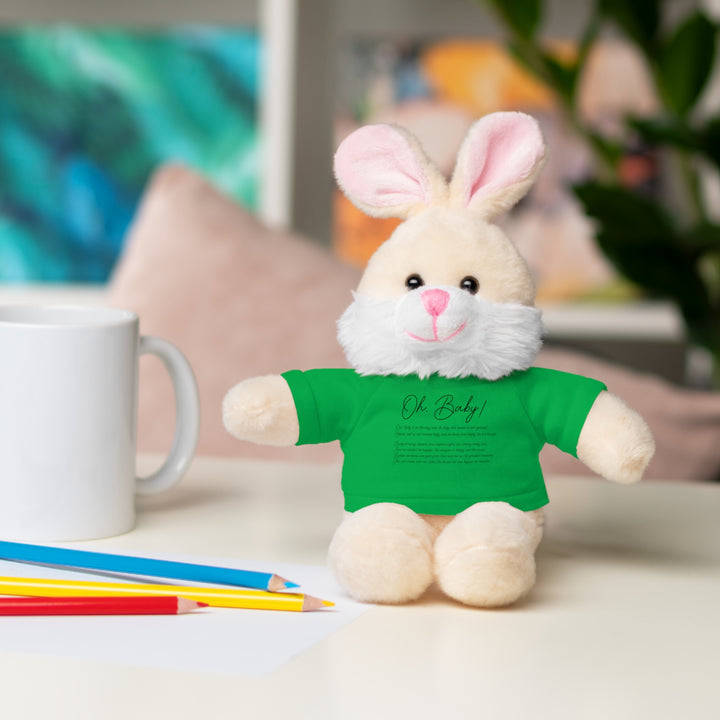 Oh, Baby Acrostic Poem Stuffed Animal Collection with T-Shirt