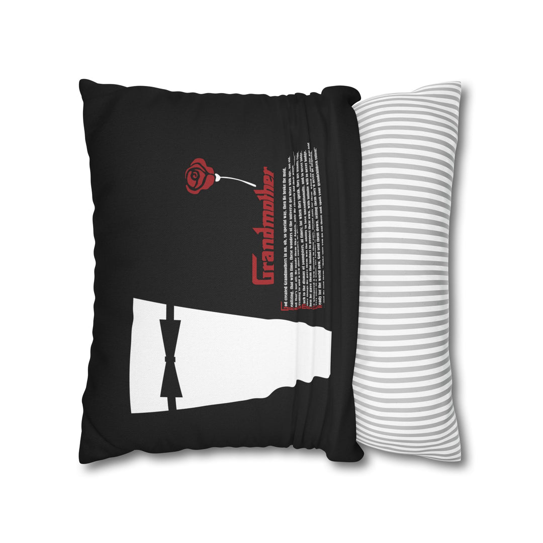 Grandmother Acrostic Poem Pillow Cover