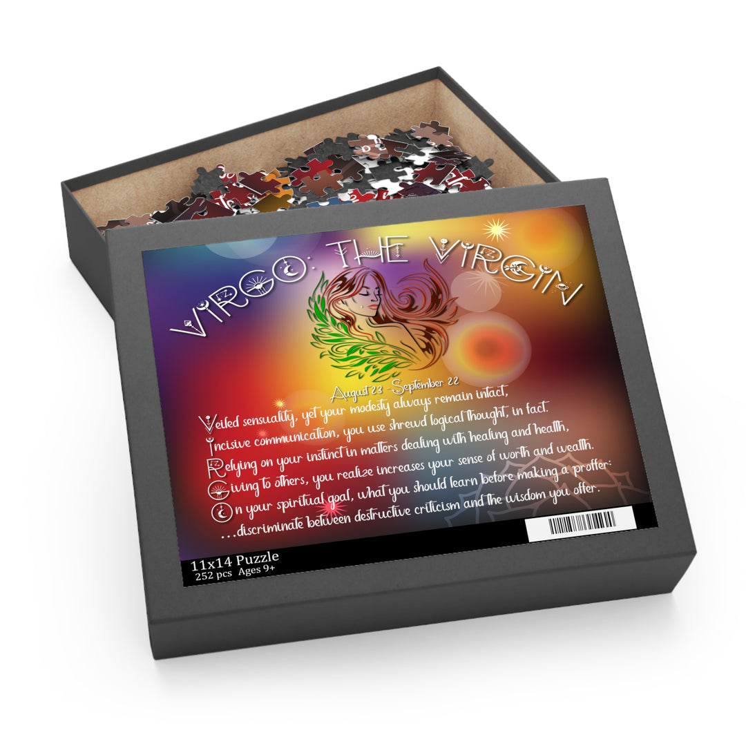 "Virgo" Acrostic Poem Horoscope Puzzle - Beams