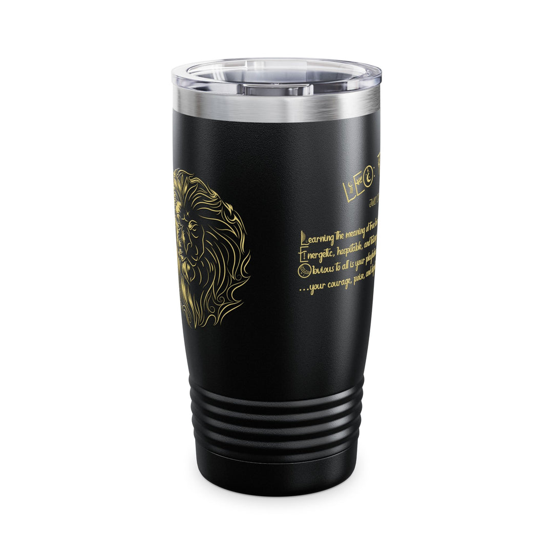 Leo Acrostic Poem Ringneck Tumbler - 20oz