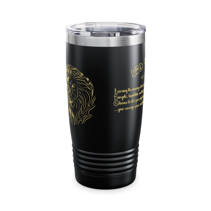 Leo Acrostic Poem Ringneck Tumbler - 20oz
