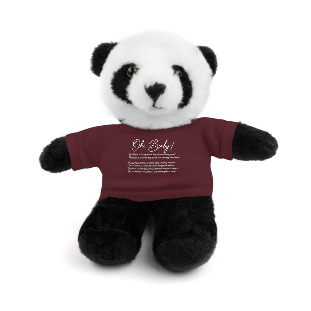 Oh, Baby Acrostic Poem Stuffed Animal Collection with T-Shirt