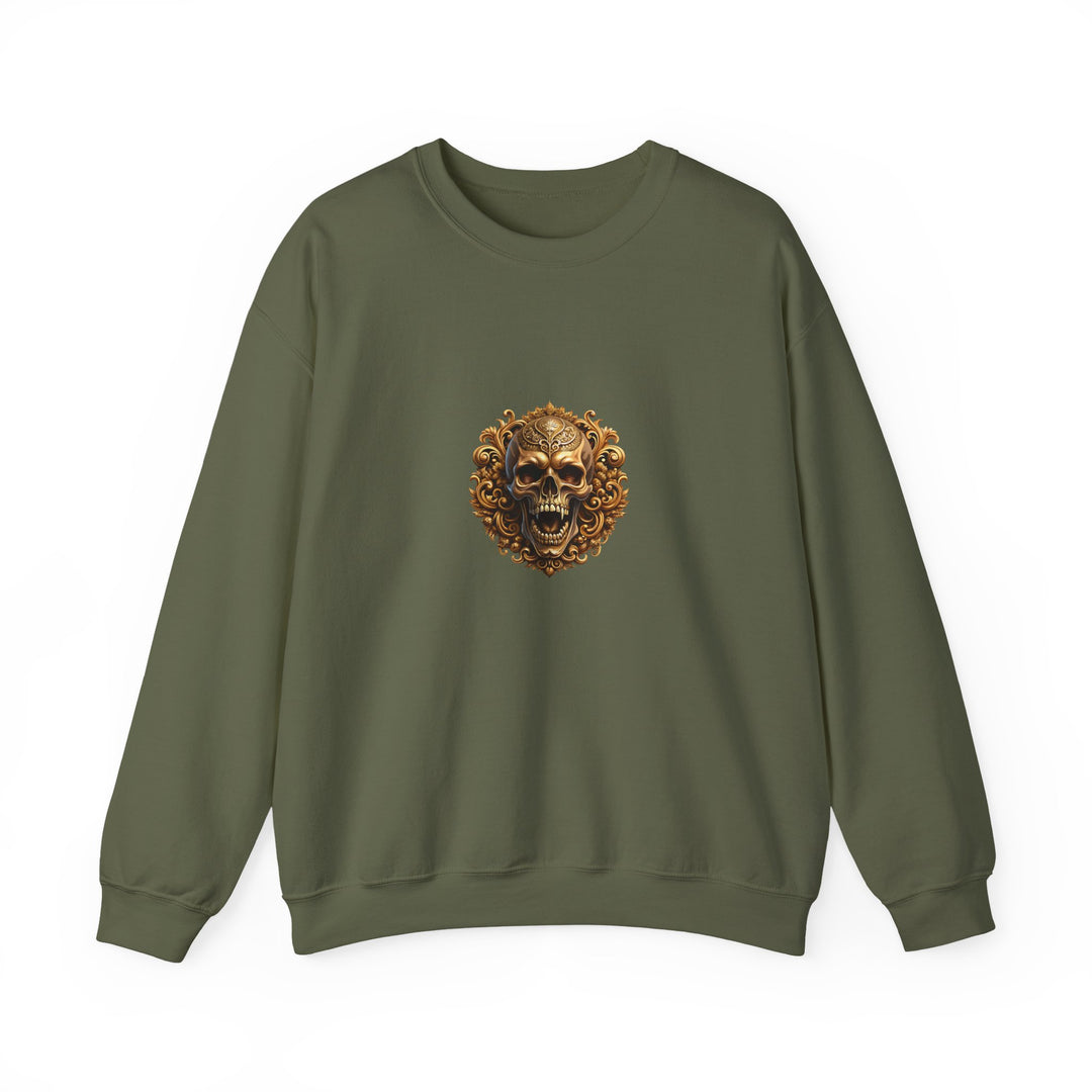 Happy Halloween Acrostic Poem Sweatshirt - Skull