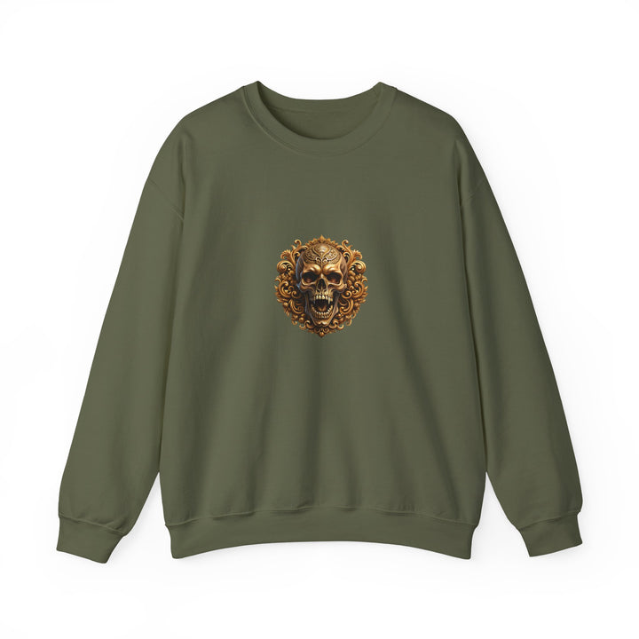 Happy Halloween Acrostic Poem Sweatshirt - Skull