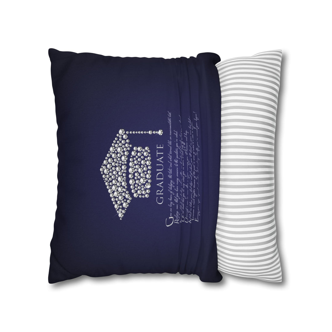Graduate Acrostic Poem Pillow Cover