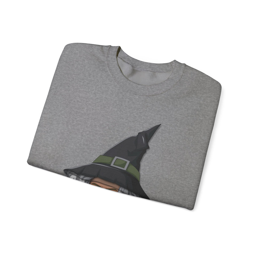 Happy Halloween Acrostic Poem Sweatshirt -  Old Witch