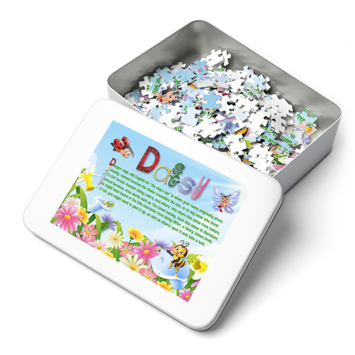 Namesakes Acrostic Poem Jigsaw Puzzle - Flowers