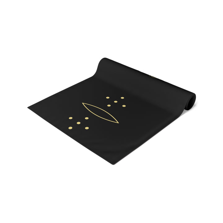 Aquarius Acrostic Poem Table Runner