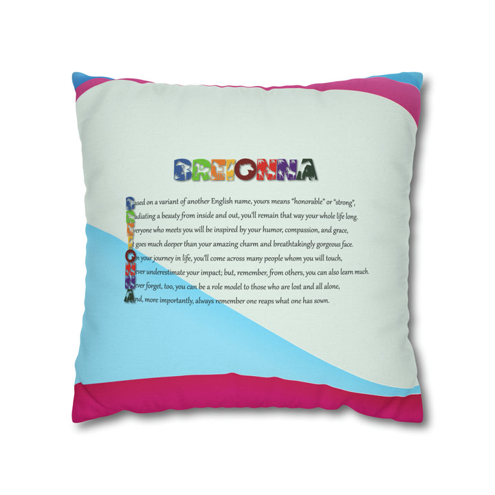 Namesakes Pillow Case Cover - Vibrant Horse Design