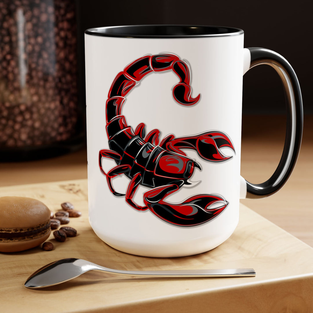 Scorpio Two-Tone Coffee Mugs - 15oz