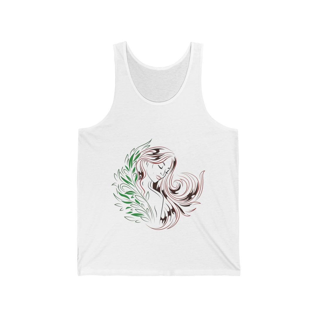 “Virgo” Acrostic Poem Unisex Jersey Tank