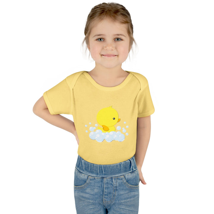 Baby Steps "It's a Boy" Acrostic Poem Bodysuit - Ducky Design