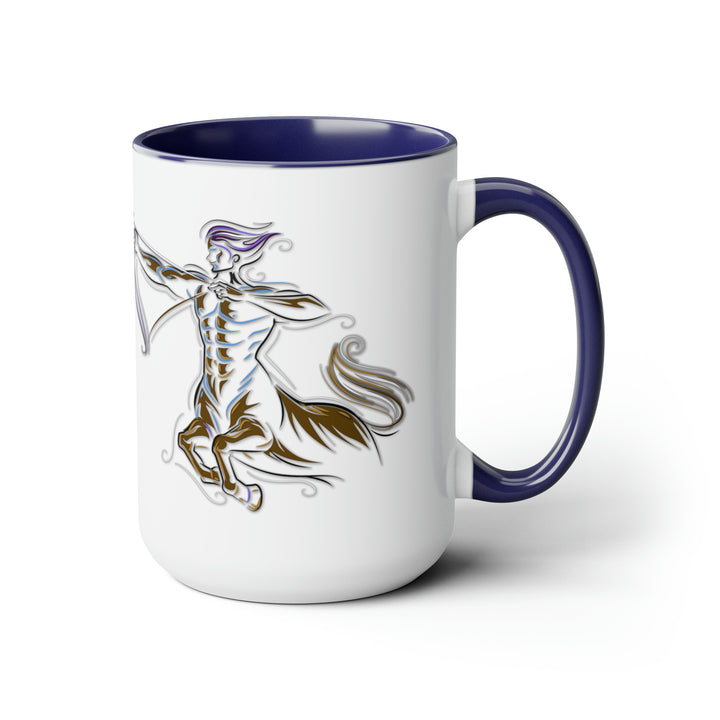 Written in the Stars Two-Tone Coffee Mugs - 15oz - Sagittarius