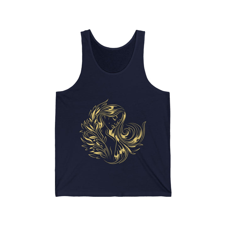 “Virgo” Acrostic Poem Unisex Jersey Tank