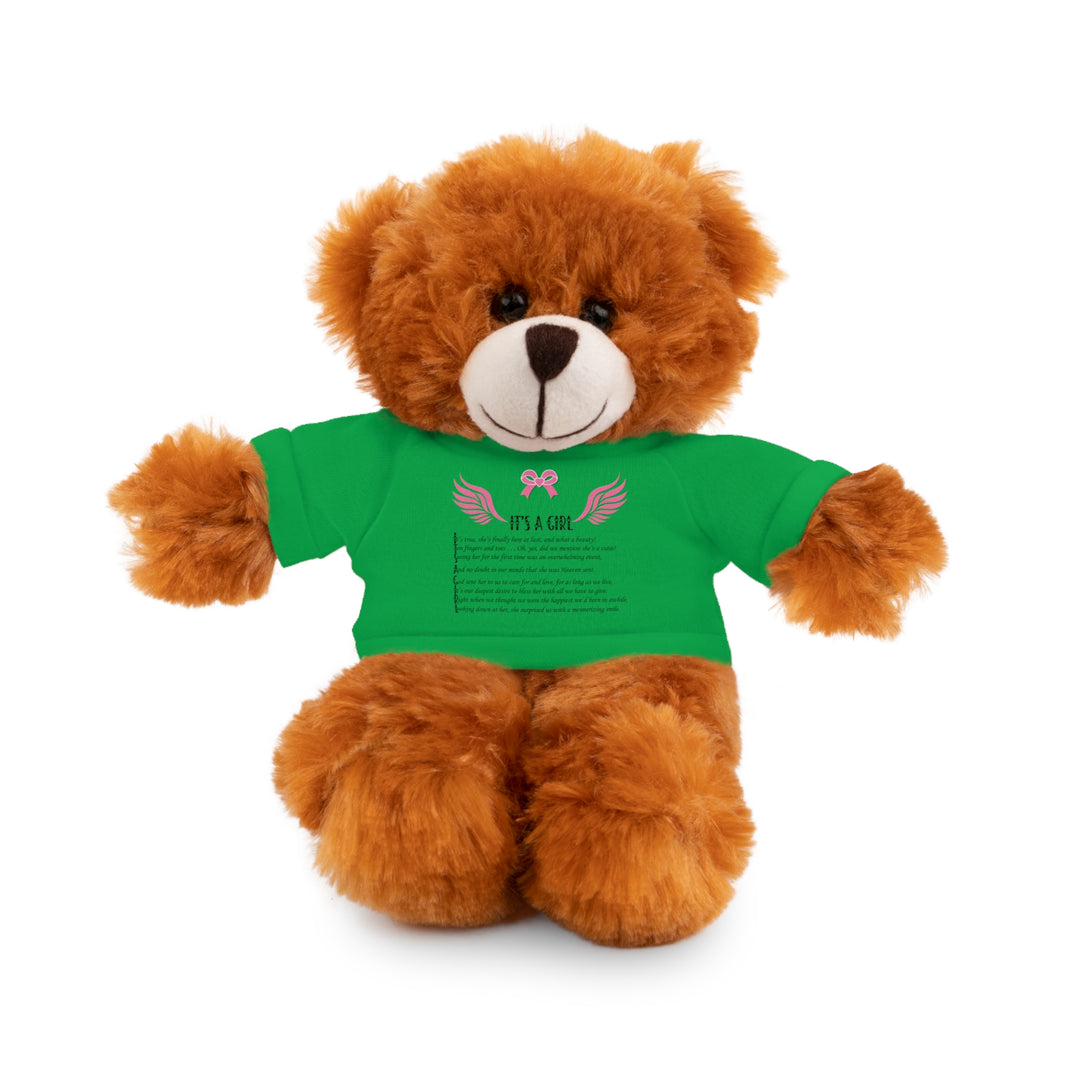 Baby Steps Stuffed Animals with Tee - It's a Girl