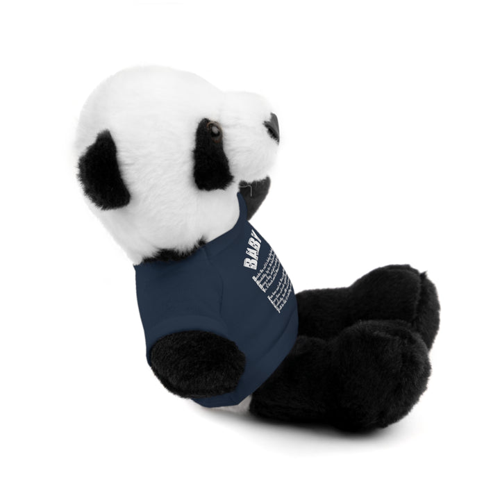 Baby Steps Stuffed Animals with Tee - Baby Feet - Blue Footprints