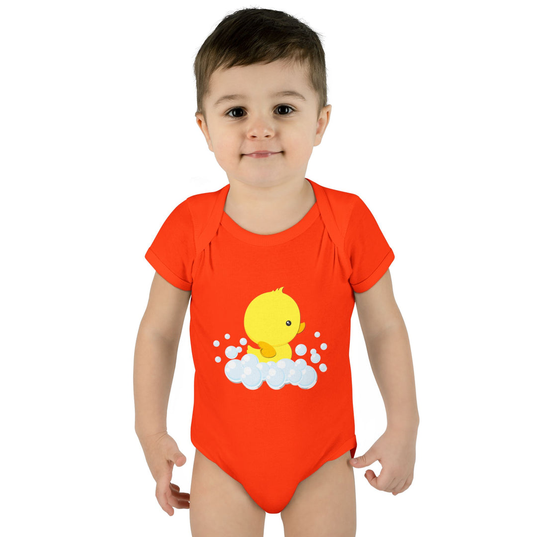 Baby Steps "It's a Boy" Acrostic Poem Bodysuit - Ducky Design