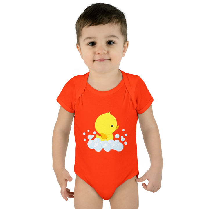 Baby Steps "It's a Boy" Acrostic Poem Bodysuit - Ducky Design