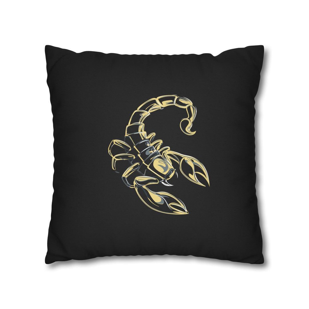 Scorpio Acrostic Poem Pillow Cover