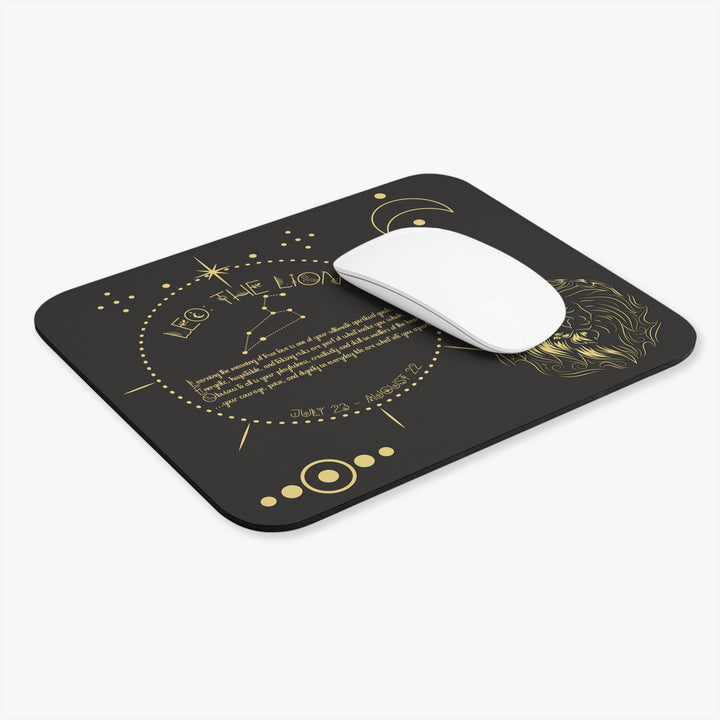 Written in the Stars Acrostic Poem Mouse Pad - "Leo"