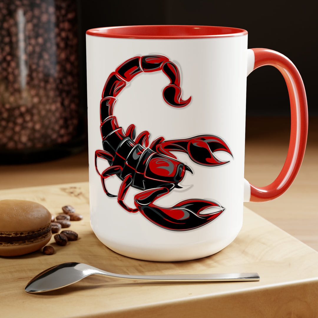 Written in the Stars Two-Tone Coffee Mugs - 15oz - Scorpio