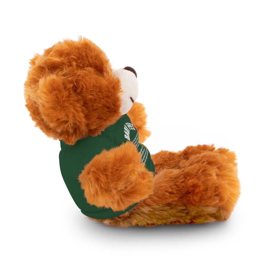 Baby Feet Acrostic Poem Stuffed Animals with Tee - Baby Feet - Gold Footprints