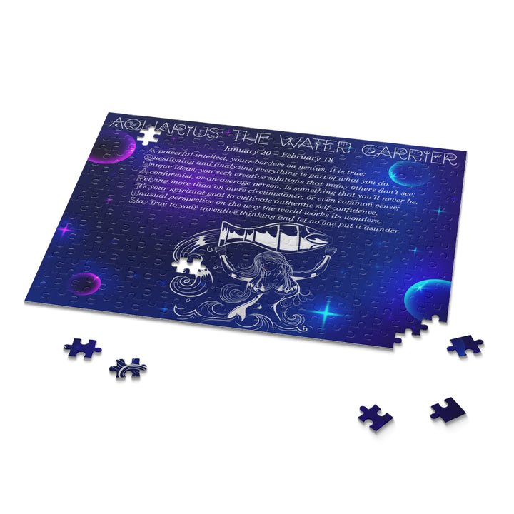 Aquarius Acrostic Poem Puzzle