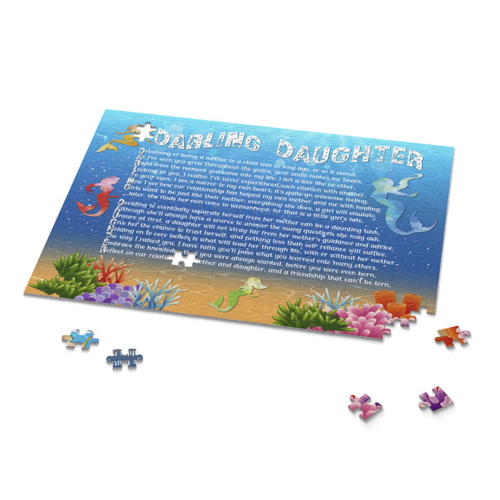 Darling Daughter Acrostic Poem Jigsaw Puzzle