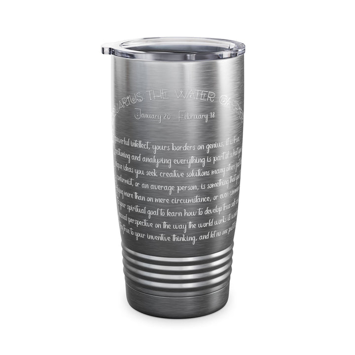 Aquarius Acrostic Poem Ringneck Tumbler - 20oz