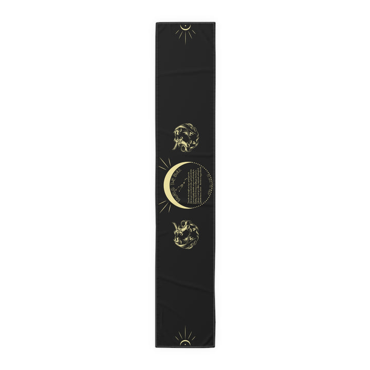 Taurus Acrostic Poem Table Runner