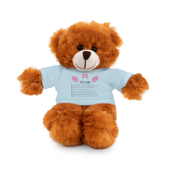 Baby Steps Stuffed Animals with Tee - It's a Girl