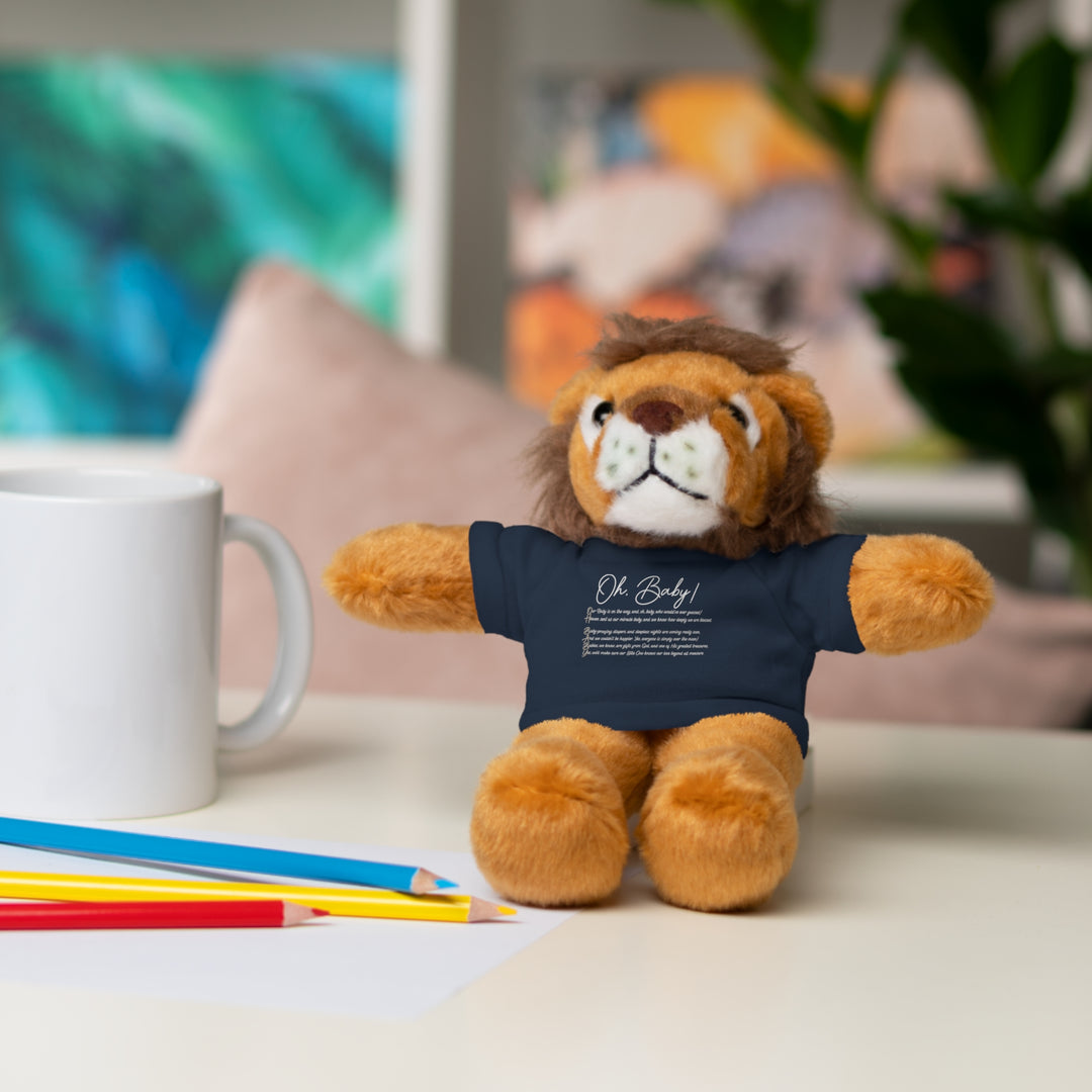 Oh, Baby Acrostic Poem Stuffed Animal Collection with T-Shirt