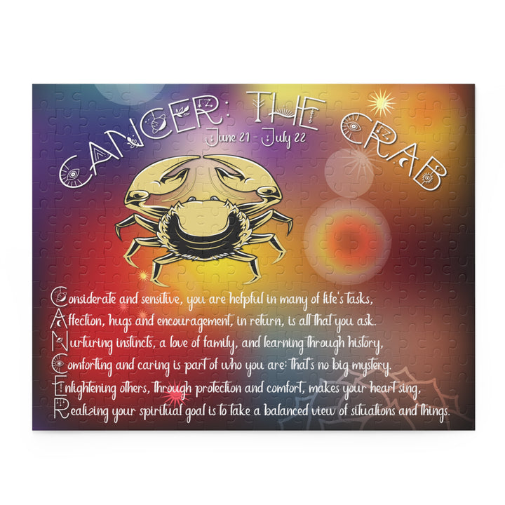 Cancer Acrostic Poem Horoscope Puzzle - Beams