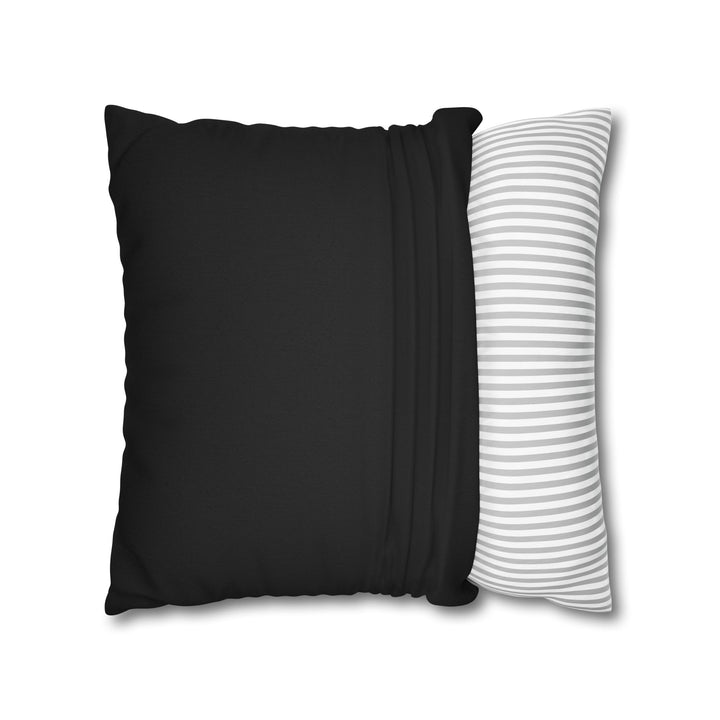 "Learn" Acrostic Poem Pillow Cover from "Learn, Lead, Believe" - Red