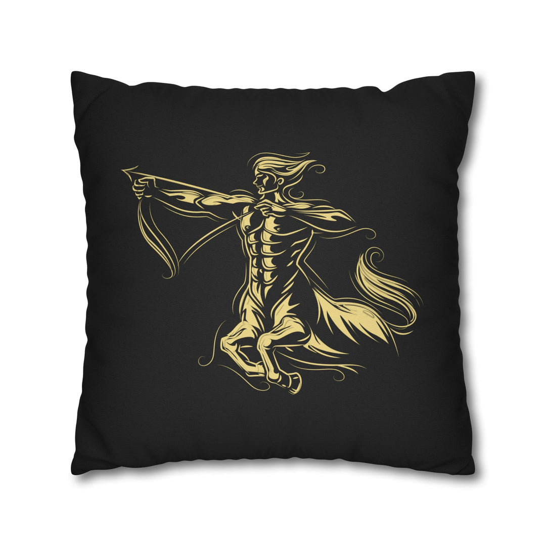 Sagittarius Acrostic Poem Pillow Cover