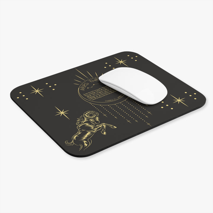 Written in the Stars Acrostic Poem Mouse Pad - "Aries"