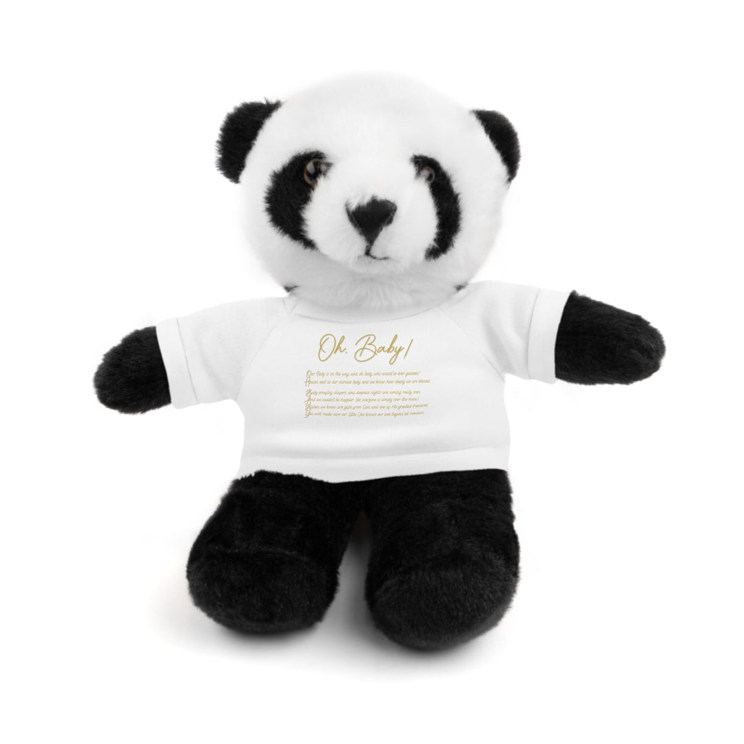 Oh, Baby Acrostic Poem Stuffed Animal Collection with T-Shirt