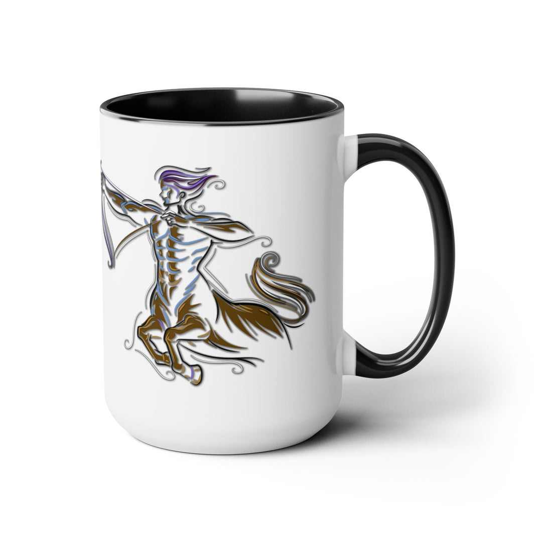 Sagittarius Two-Tone Coffee Mugs - 15oz