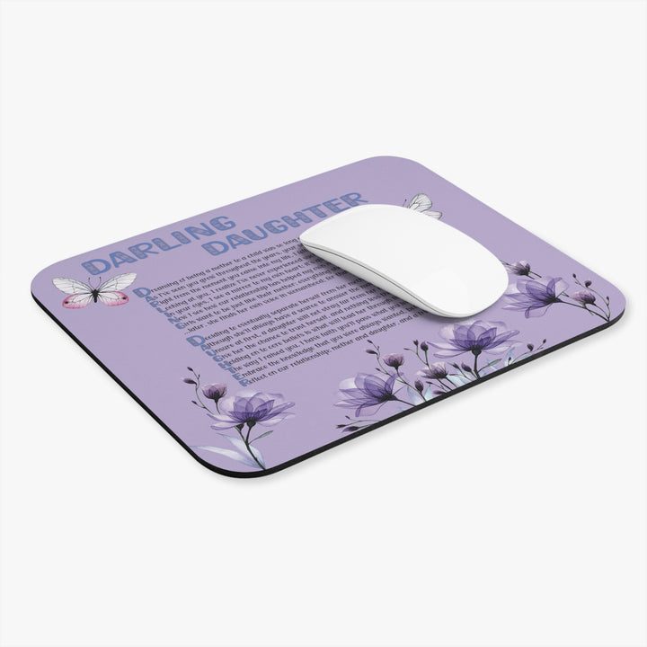 It's Just a Phrase Acrostic Poem Mouse Pad - Darling Daughter