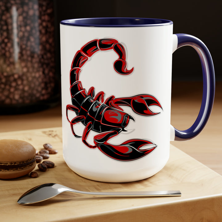 Written in the Stars Two-Tone Coffee Mugs - 15oz - Scorpio